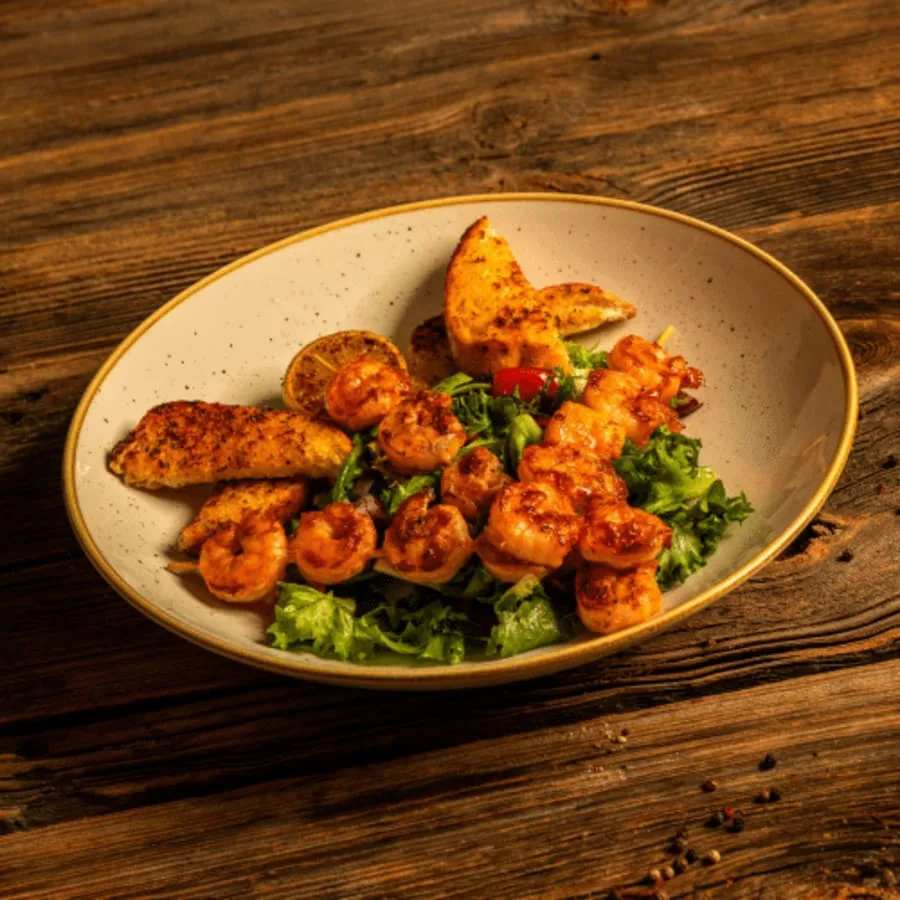 GRILLED SHRIMPS [15 szt]