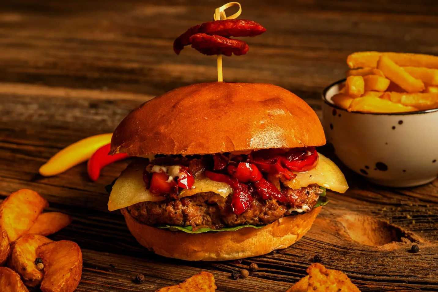 CHORIZO BURGER [200 g]